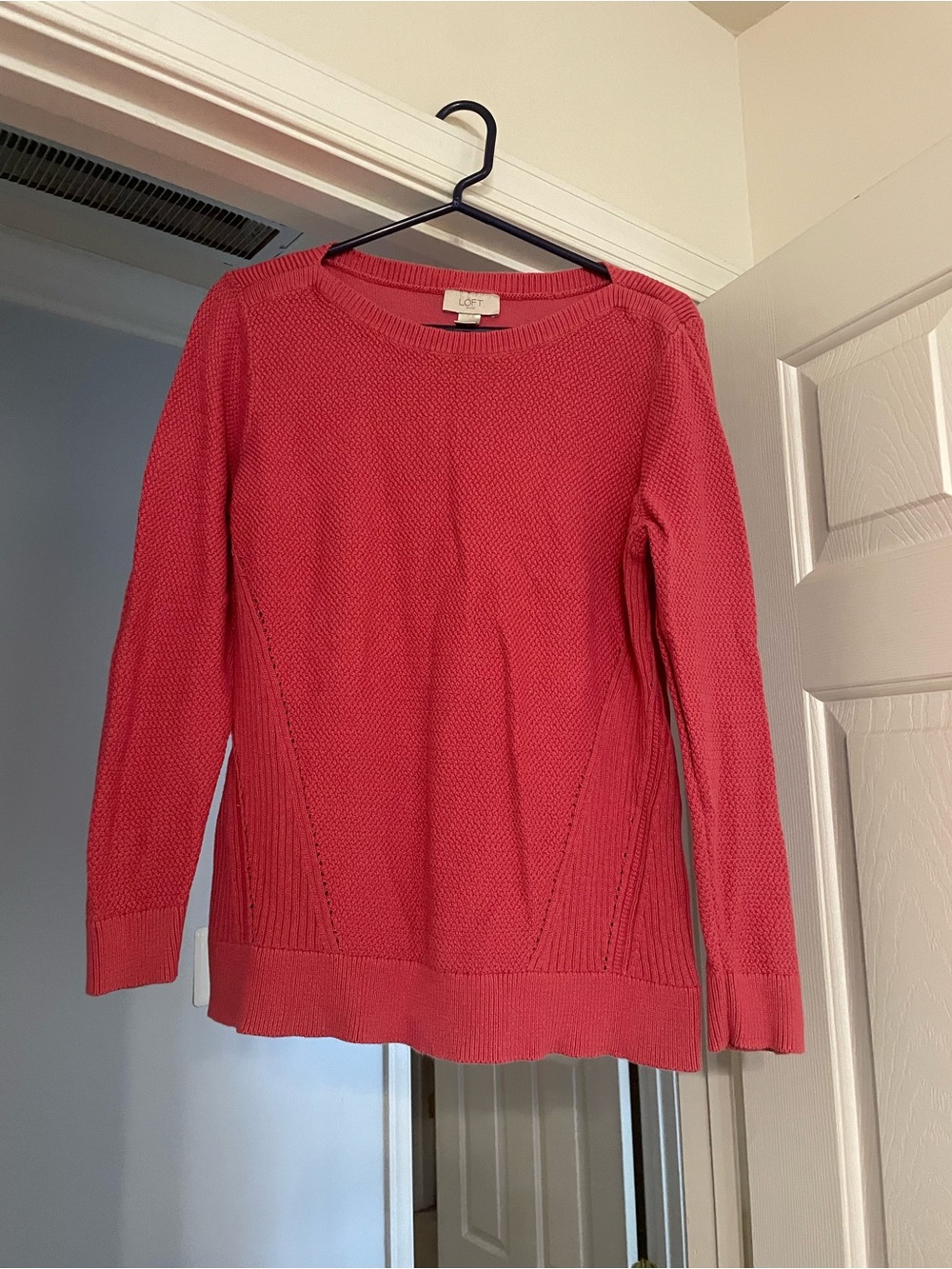Loft Women’s Coral Knit Sweater